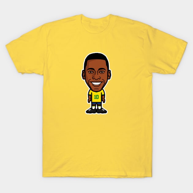 Pelé T-Shirt by TomMillerART